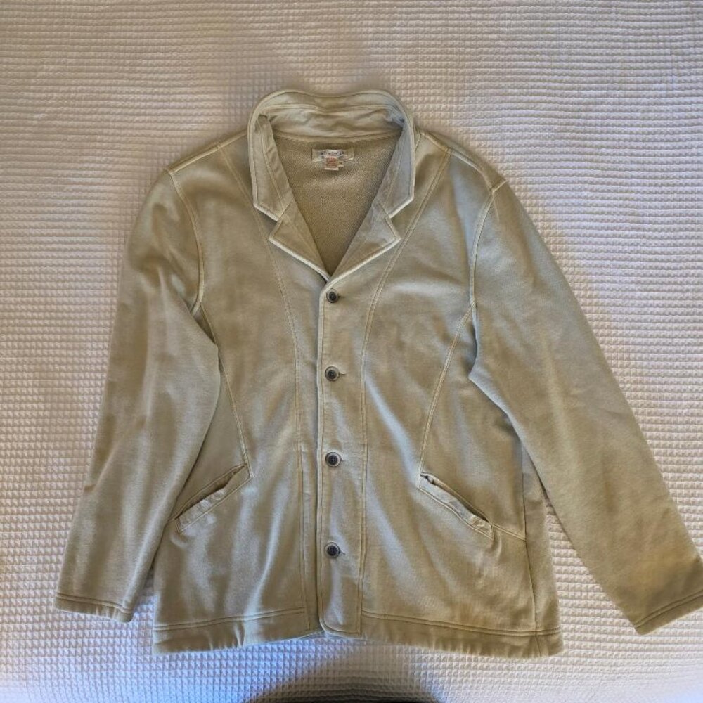 Carbon 2 Cobalt soft cotton blazer